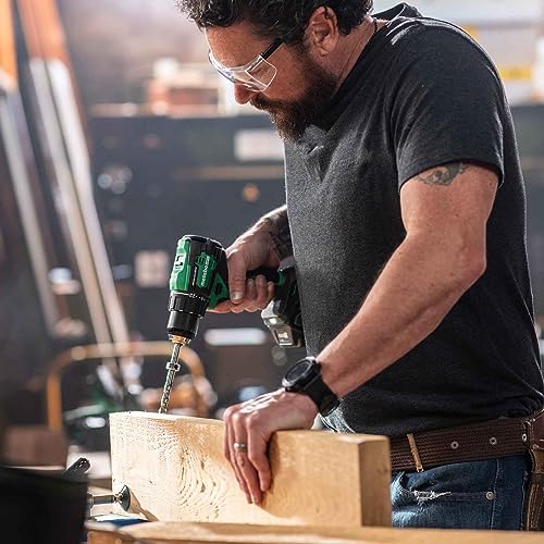 Metabo HPT 18V MultiVolt™ Cordless Driver Drill Kit | 620 in-lbs of Torque | Compact | Reactive Force Control | 22 + 1 Clutch Settings | LED Light | Belt Hook | Lifetime Tool Warranty | DS18DEX Metabo HPT
