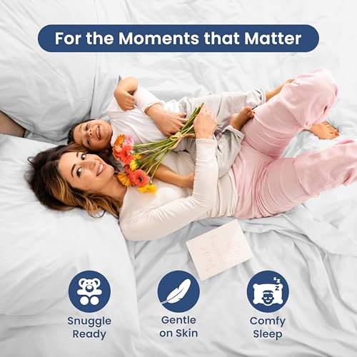 3 Piece Twin Sheets Set | Twin Bed Sheets Set – Light Weight, Soft Breathable Sheets | Brushed Cotton Rich Blend | Secure-Fit, Wrinkle Resistant, Durable, Easy Care Bed Sheets | Comfy Sheets | White Martex