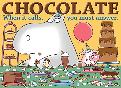 Chocolate Overload: 1000-Piece Puzzle (Boynton for Puzzlers) WoodArtSupply