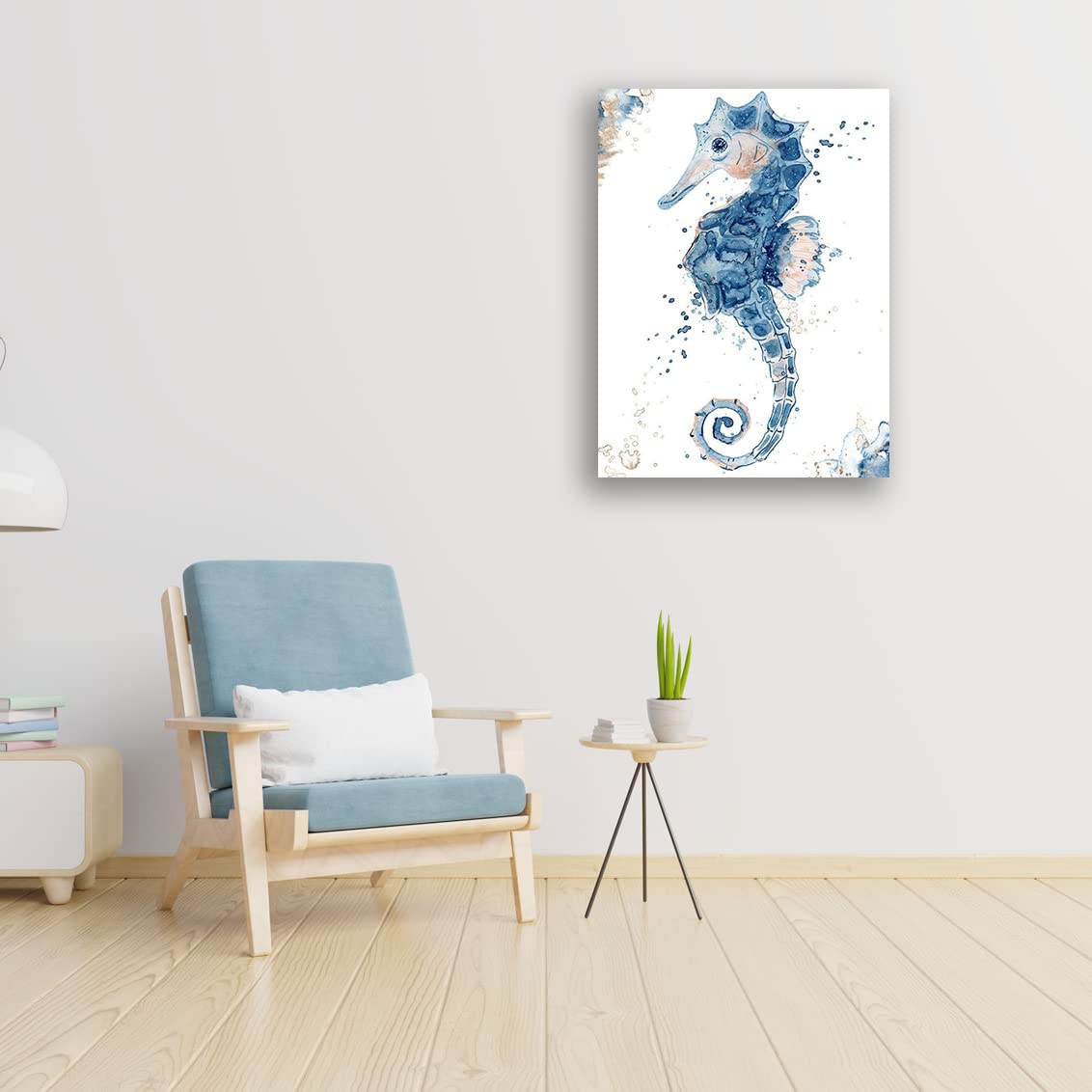 Seahorse Diamond Painting Kits for Adults, Ocean 5D Diamond Art Kits for Adults Kids Beginners Full Drill Diamond Dots Paintings with Diamonds Gem Art Kits for DIY Crafts (12 x 16 inch) APCGSM