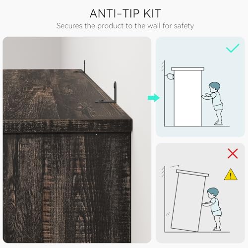 GAOMON 3 Tier Bookcase, Farmhouse Book Shelf with Storage Open Display Bookshelves, 40" Low Book Case Wooden 3 Shelf Bookcase Home Decor Furniture for Home Office, Living Room, Bed Room - Oak GAOMON