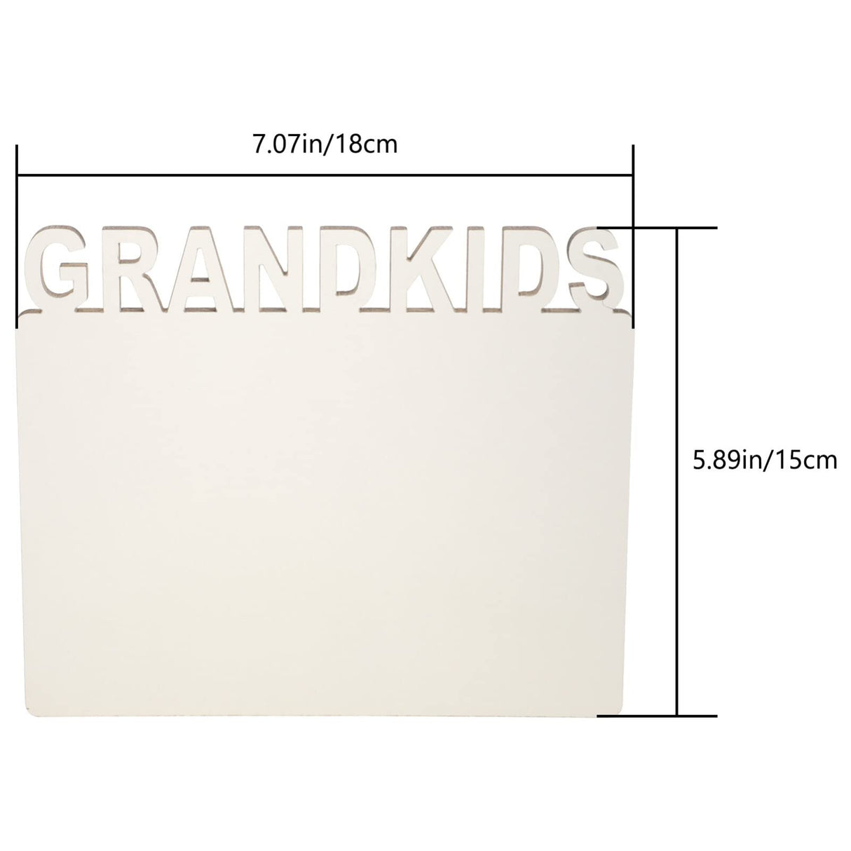 EXCEART Sublimation Picture Frame Blanks Grad Blank Photo Frame Sublimation Blank Photo Frame Grandkids Picture Frame Decorations for Home Sublimation Photo Frame self Made Accessories EXCEART