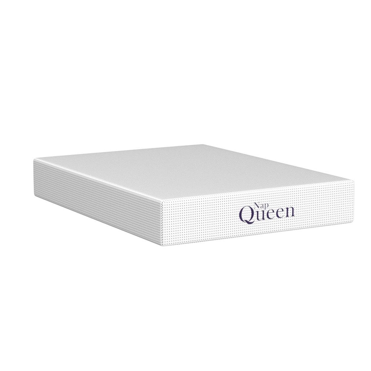 NapQueen 10 Inch Queen Size Mattress, Bamboo Charcoal Memory Foam Mattress, Bed in a Box, White NapQueen