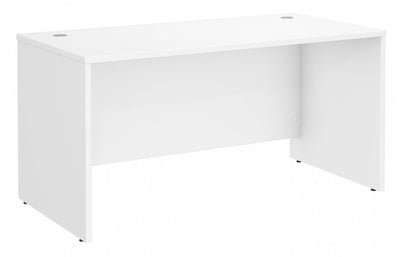 Bush Business Furniture Studio C 60W x 30D Office Desk in White, Computer Table for Home or Professional Workspace