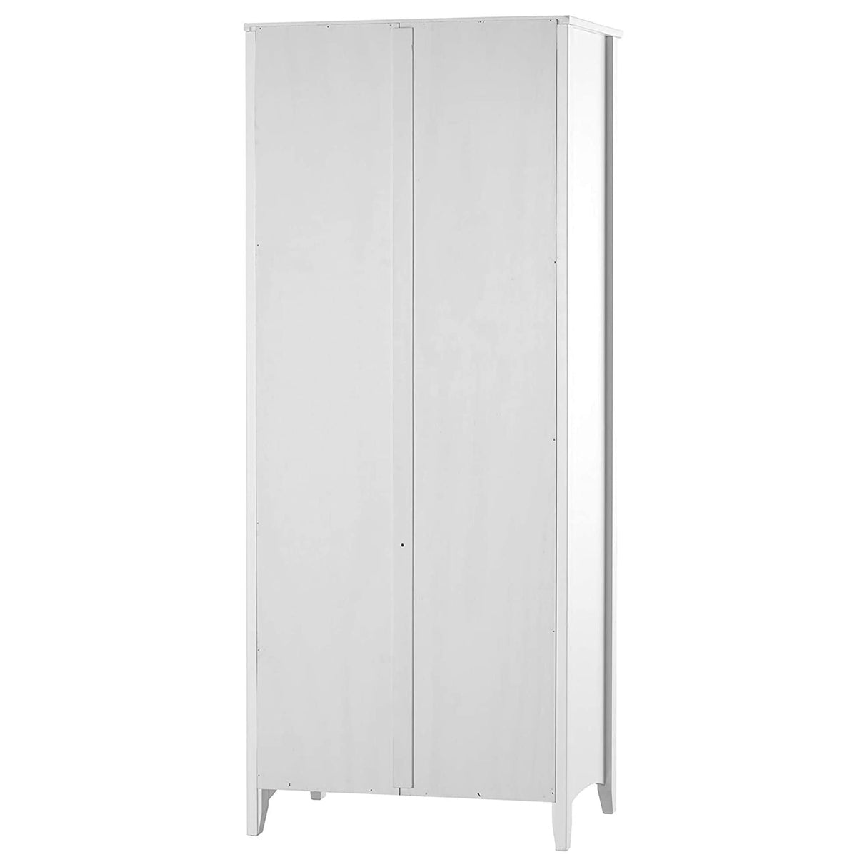 Camaflexi Shaker Style Bookcase, 72", White Camaflexi