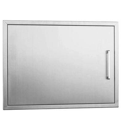 Outdoor Kitchen Doors- 30" W x 21" H - Stainless Steel BBQ Double Access Door,Flush Mount for Outdoor Kitchen and BBQ Island