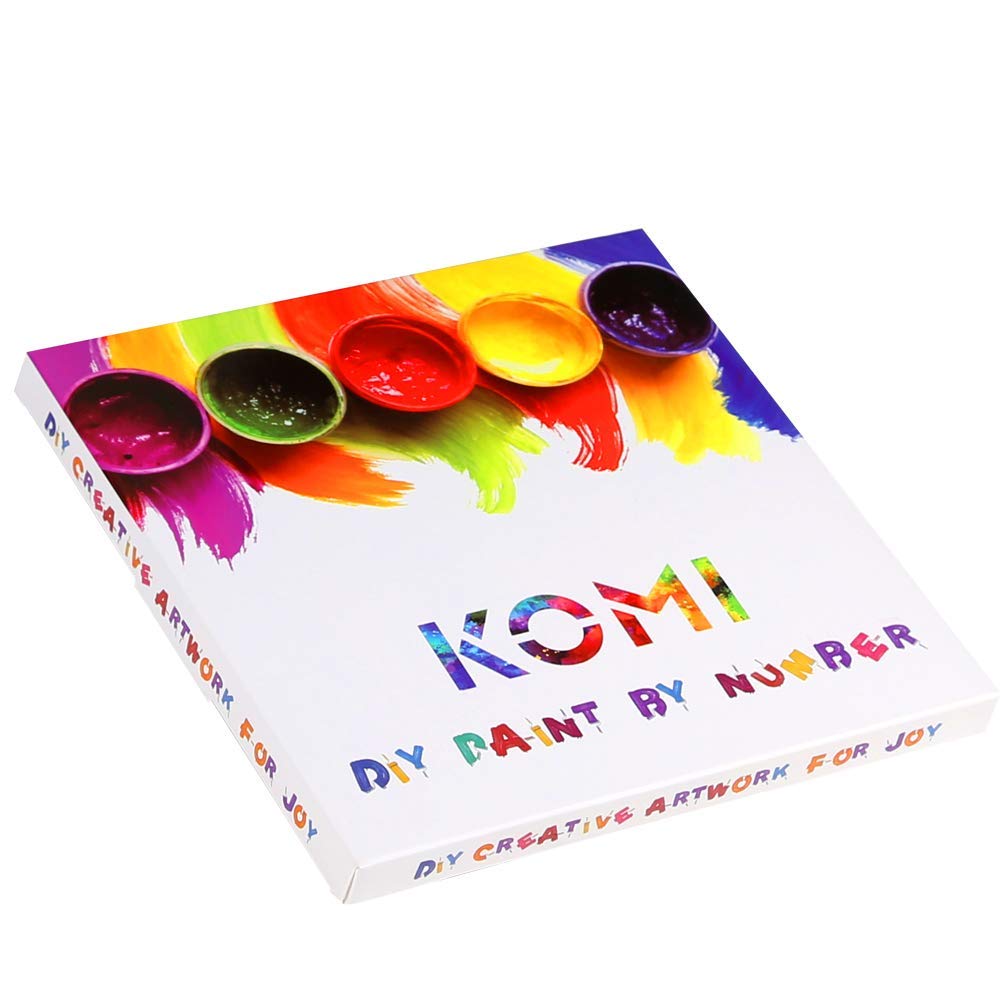 Horse Paint by Numbers Kit for Kids, Adults Paint by Number Kits on Canvas Kids Painting by Number Kit for Home Decor, Flying Horse Arts and Crafts 16x20inch KOMI