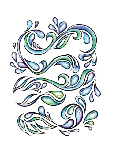 Creative Haven The Four Elements Coloring Book (Adult Coloring Books: Nature) WoodArtSupply