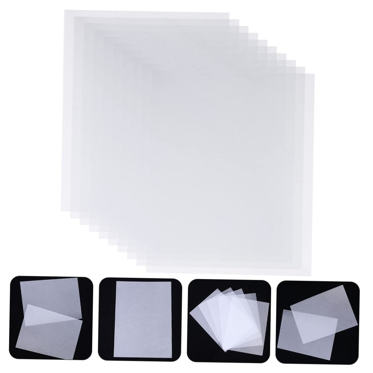DOITOOL 10pcs Sheets Shrink Film Thermal Solder Shrinking Crafts for Small Covers Wraps Making Clear Shrink Wrap Heat Shrinkable Paper Craft Craft Marking Shrink Paper Pp DOITOOL
