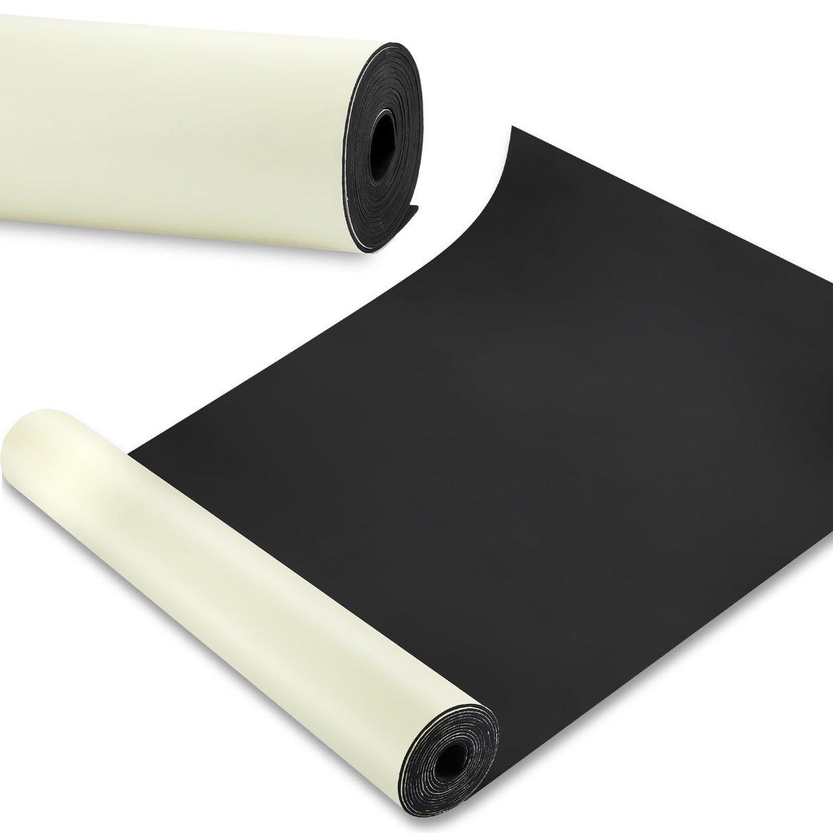 Vesici 1 Roll Work Bench Mat Resistant EVA Floor Runner Self Adhesive Easy to Clean Workbench Mat Pad for Garage Workbench or Table Storage Tool Station Organization, Black(23.5 x 200 Inch) Vesici