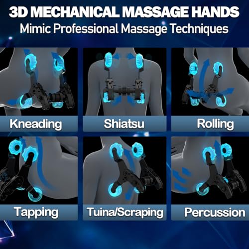 KoziSense A18 3D Massage Chair Full Body, Zero Gravity SL-Track Shiatsu Massage Recliner Chair with Heat, AI Control, Body Scan and Calfrest Extension (Upgraded) KoziSense