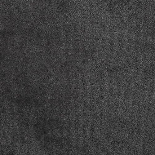 Betsey Johnson - Comforter Set, Luxuriously Soft Bedding with Matching Shams, Chic Bedding Set, Oeko-Tex Certified (Velvet Solid Black, Full/Queen) Betsey Johnson