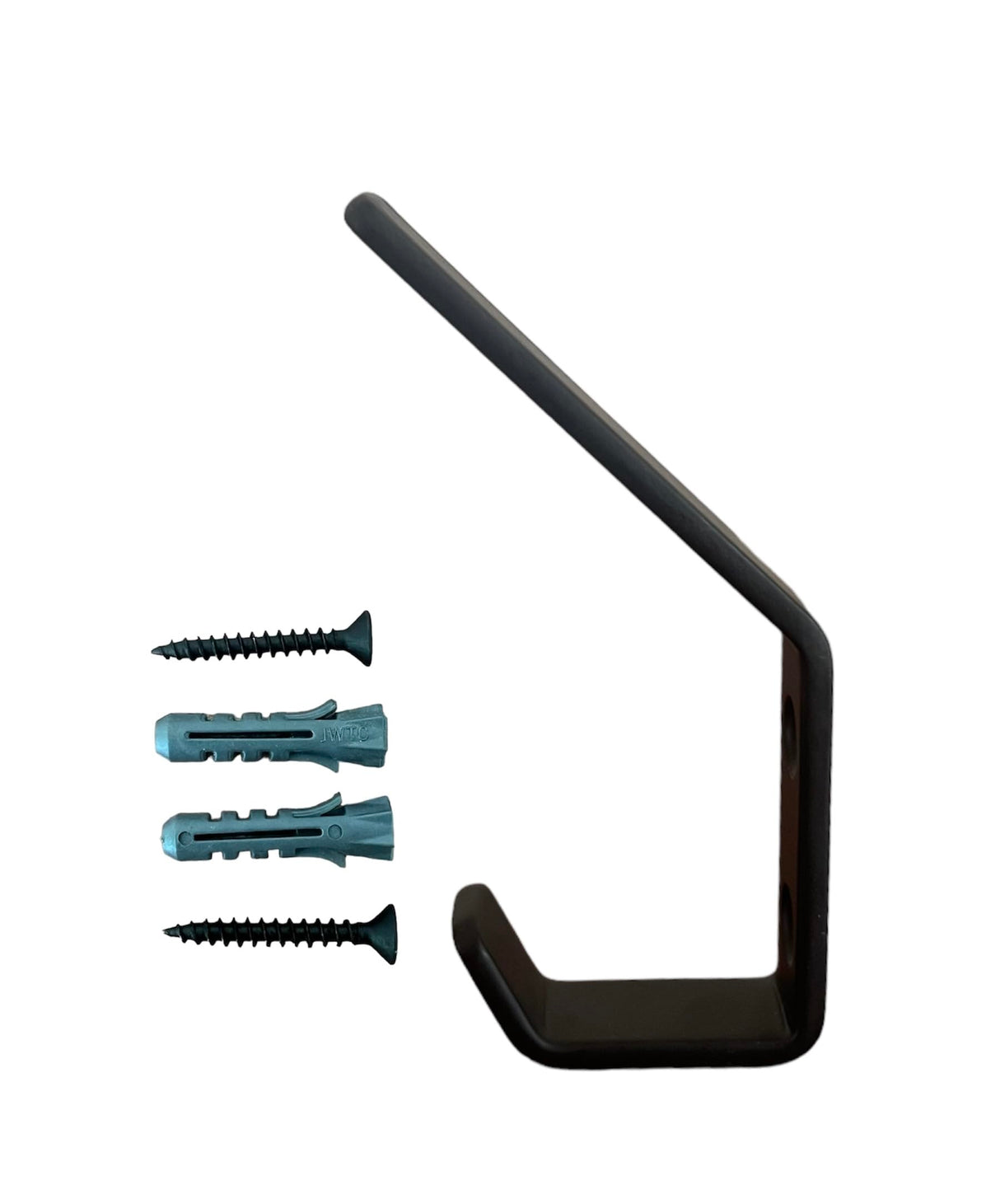 Acoustic Wood Wall Panels, Double Coat Hook, Wood Slat Wall Panels, Coat Rack, Slim 13mm Profile, Black Metal, Durable and Easy to Install, Perfect for Home, Office, and Commercial Spaces Vleugel