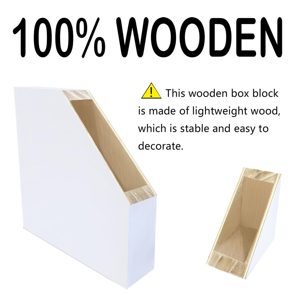 SJNH Funny Bathroom Wood Sign Nice Caboose Funny Moose Wood Block Sign for Bathroom Shelf Toilet Restroom Home Tabletop Desk Decor,Farmhouse Bathroom Wooden Box Sign SJNH