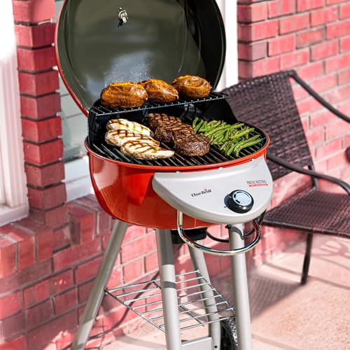 Char-Broil® Patio Bistro® TRU-Infrared™ Electric Grill, Red – 20602109 Char-Broil