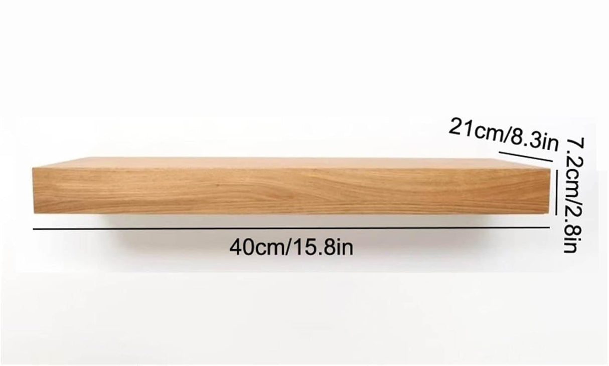 Floating Shelf with Hidden Compartment - Concealed Wall-Mounted Storage Solution, Secret Shelf for Home, Nightstand, Bedside,Office,Modern Furniture with Concealment Box for Storage,White Generic