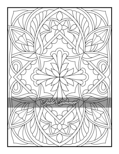 100 Amazing Patterns: An Adult Coloring Book with Fun, Easy, and Relaxing Coloring Pages LSC Communications