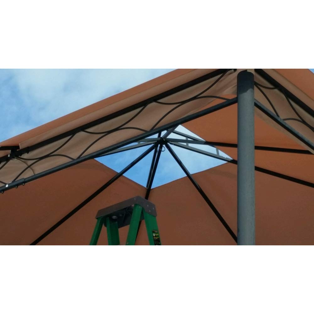 Garden Winds Replacement Canopy Top Cover for The Celeste Gazebo - RipLock 350 Garden Winds