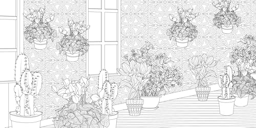 Urban Jungle Coloring Book (Calm Coloring: Natural Wonders) White Star Publishers