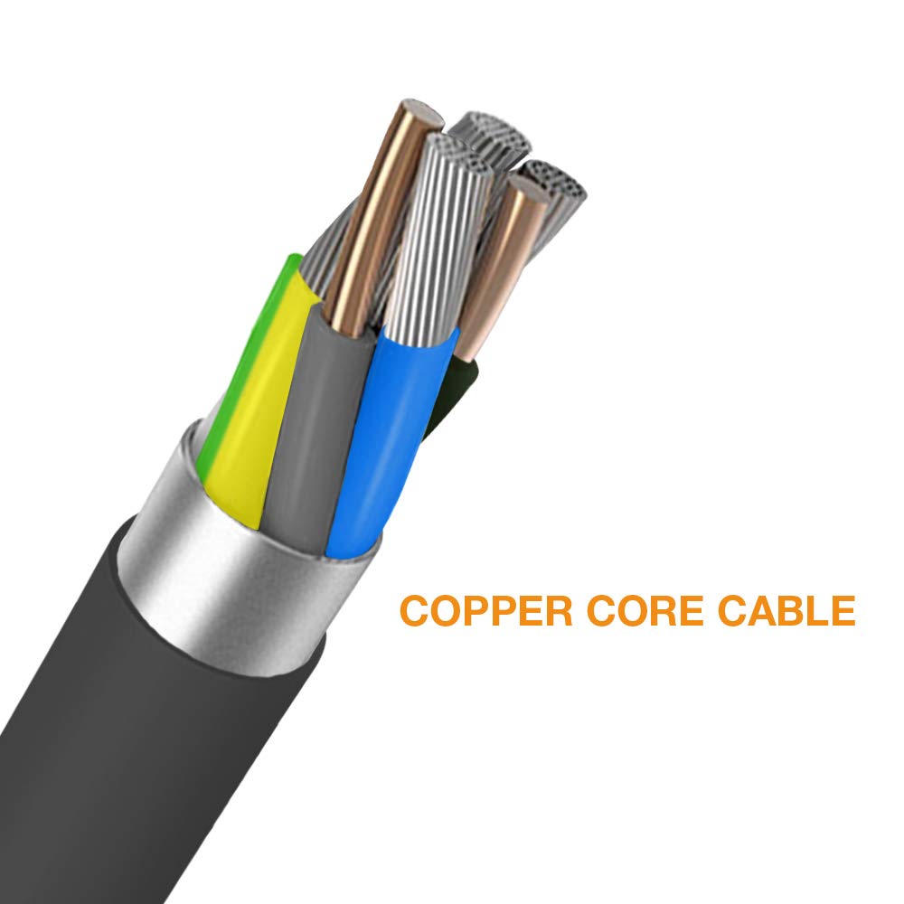 BESENERGY EV Charger Extension Cable 40Amp 20ft Charging Cord for Electric Vehicle 220V-240V Compatible All SAE J1772 Chargers BESENERGY