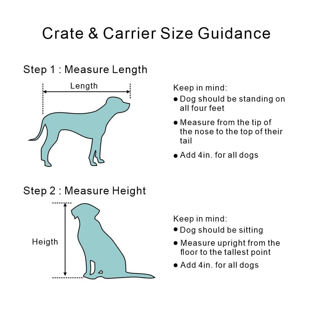 unipaws Furniture Style Dog Crate for Medium Large Dogs, Indoor Aesthetic Dog Stuff Kennel, Modern Decorative Wood Wire Pet House Dog Cage, Pretty Cute End Side Table Nightstand, Weathered Grey unipaws