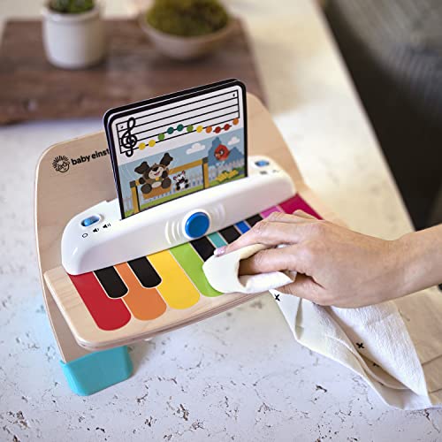 Baby Einstein and Hape Magic Touch Piano Wooden Musical Toddler Toy, Age 6 Months and Up Baby Einstein
