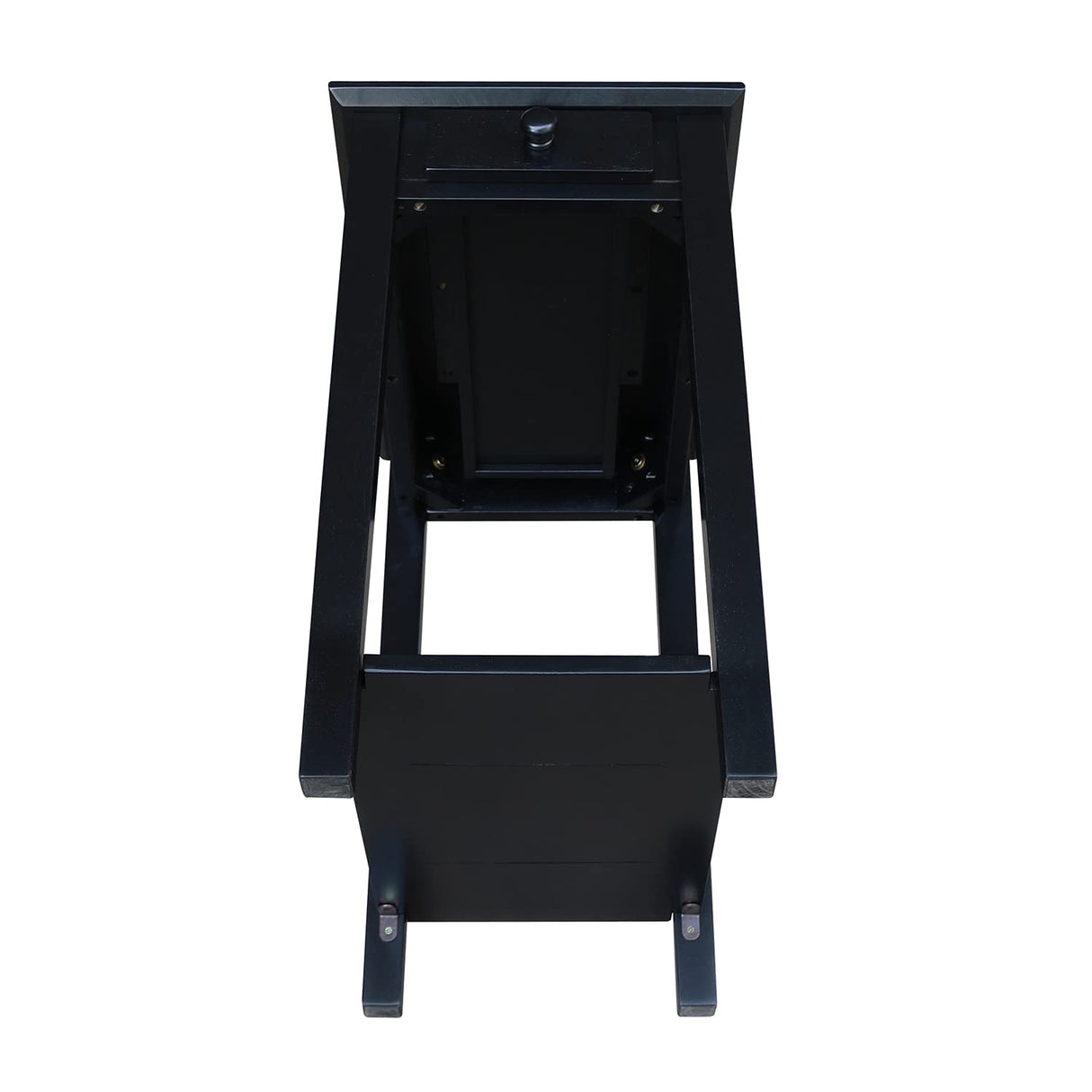 IC International Concepts International Concepts Narrow End Table, Black IC International Concepts