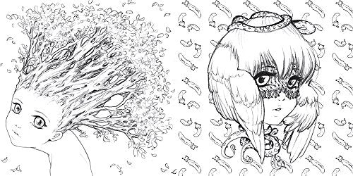 Pop Manga Coloring Book: A Surreal Journey Through a Cute, Curious, Bizarre, and Beautiful World Watson-Guptill