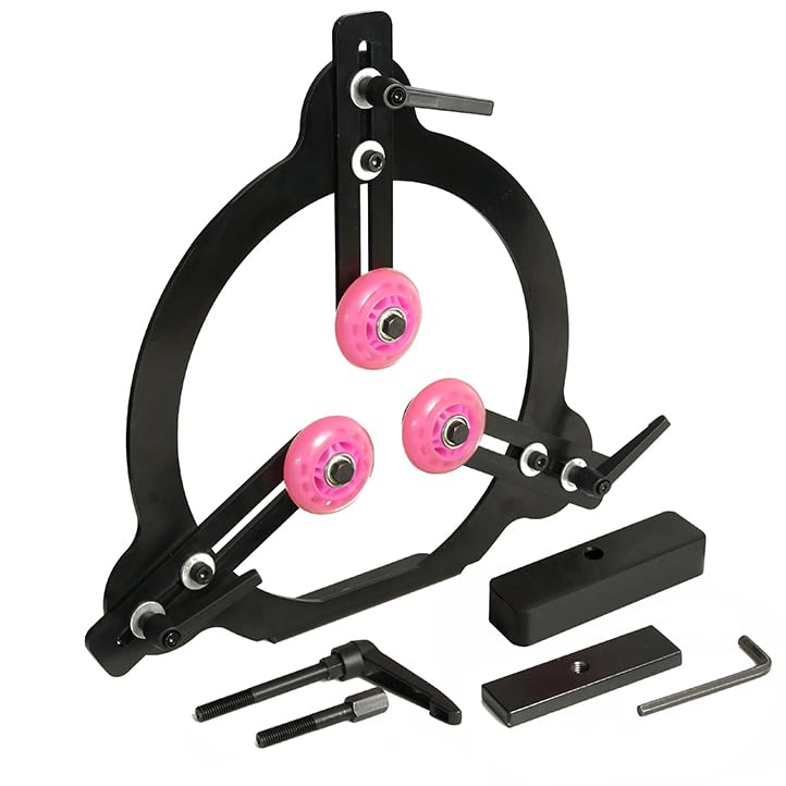 BMWOOD MC-FS8 Woodturning Steady Rest for 10inch and 12inch Swing Size Lathe for Spindle Woodturning. BMWOOD