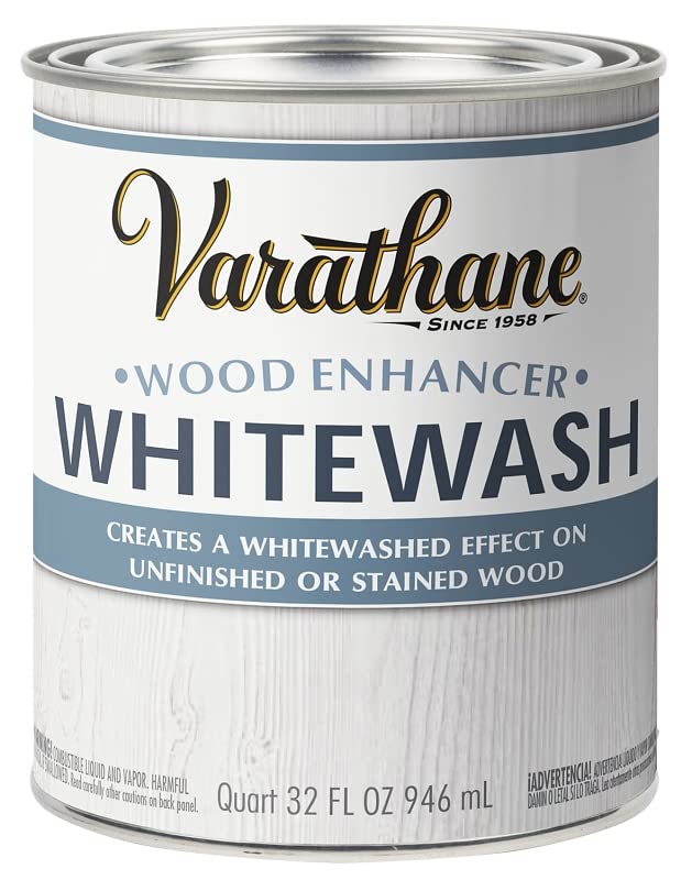 Rust-Oleum Varathane Whitewash Wood Enhancer Quart Rust-Oleum