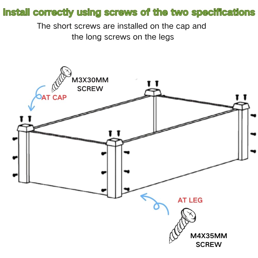 ZSYWODFO 4x2ft Outdoor Wooden Raised Garden Bed Planter for Vegetables, Garden, Lawn, Patio,48"(L) x 24"(W) x 9"(H) Raised Garden Bed;Planter Box-Natural Wood ZSYWODFO
