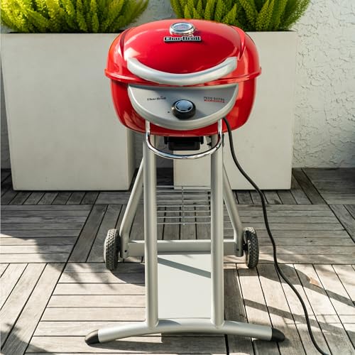 Char-Broil® Patio Bistro® TRU-Infrared™ Electric Grill, Red – 20602109 Char-Broil