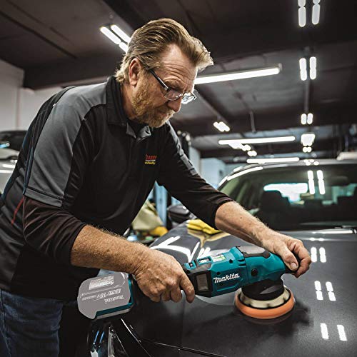 Makita XOP02Z 18V LXT® Lithium-Ion Brushless Cordless 5" / 6" Dual Action Random Orbit Polisher, Tool Only Makita