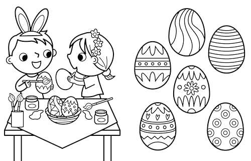 My Busy Easter Coloring Book (My Busy Coloring) WoodArtSupply