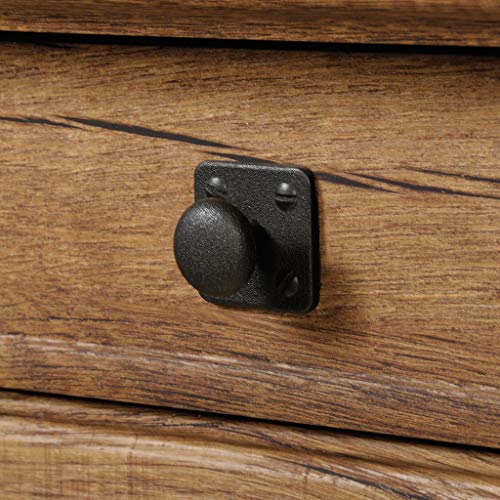 Sauder Palladia Executive Desk, 29.5"D x 65.1"W x 29.61"H, Vintage Oak finish Sauder