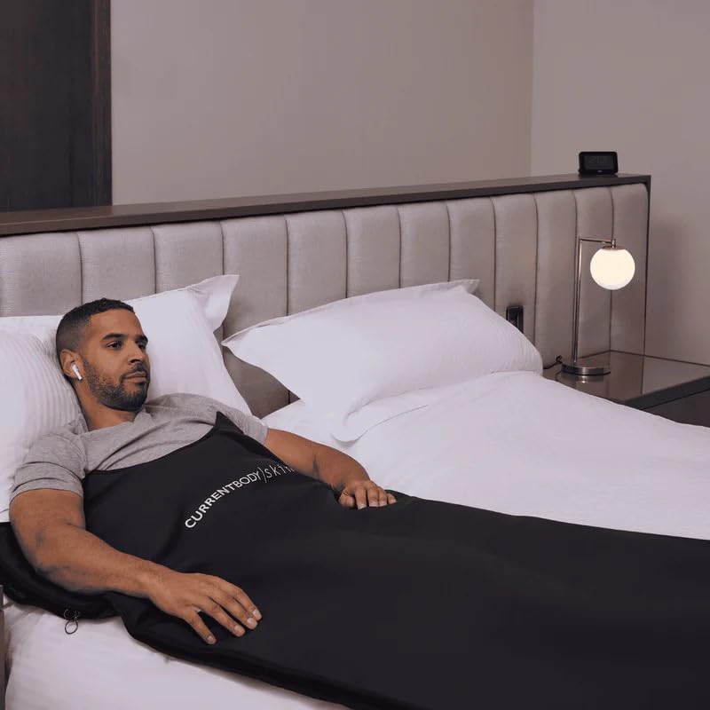CurrentBody Skin Sauna Blanket | Home Infrared Sauna Blanket | Relieve Stress, Elevate Mood and Improve Sleep | Portable Sauna to Promote Post-Workout Recovery and Full Body Detox CurrentBody