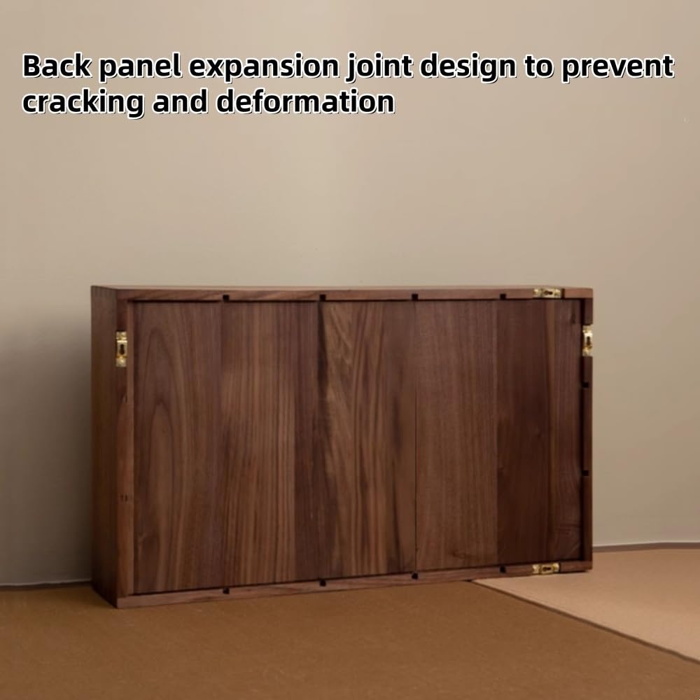 YWSXHS Wall Mounted Decor Display Case, Solid Wood Display Stand, Wood Knick Knack Floating Shelf, for Collectible Figurines, Trinkets, Curios, Succulents YWSXHS