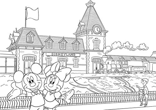 Disneyland Parks Colouring Book Autumn