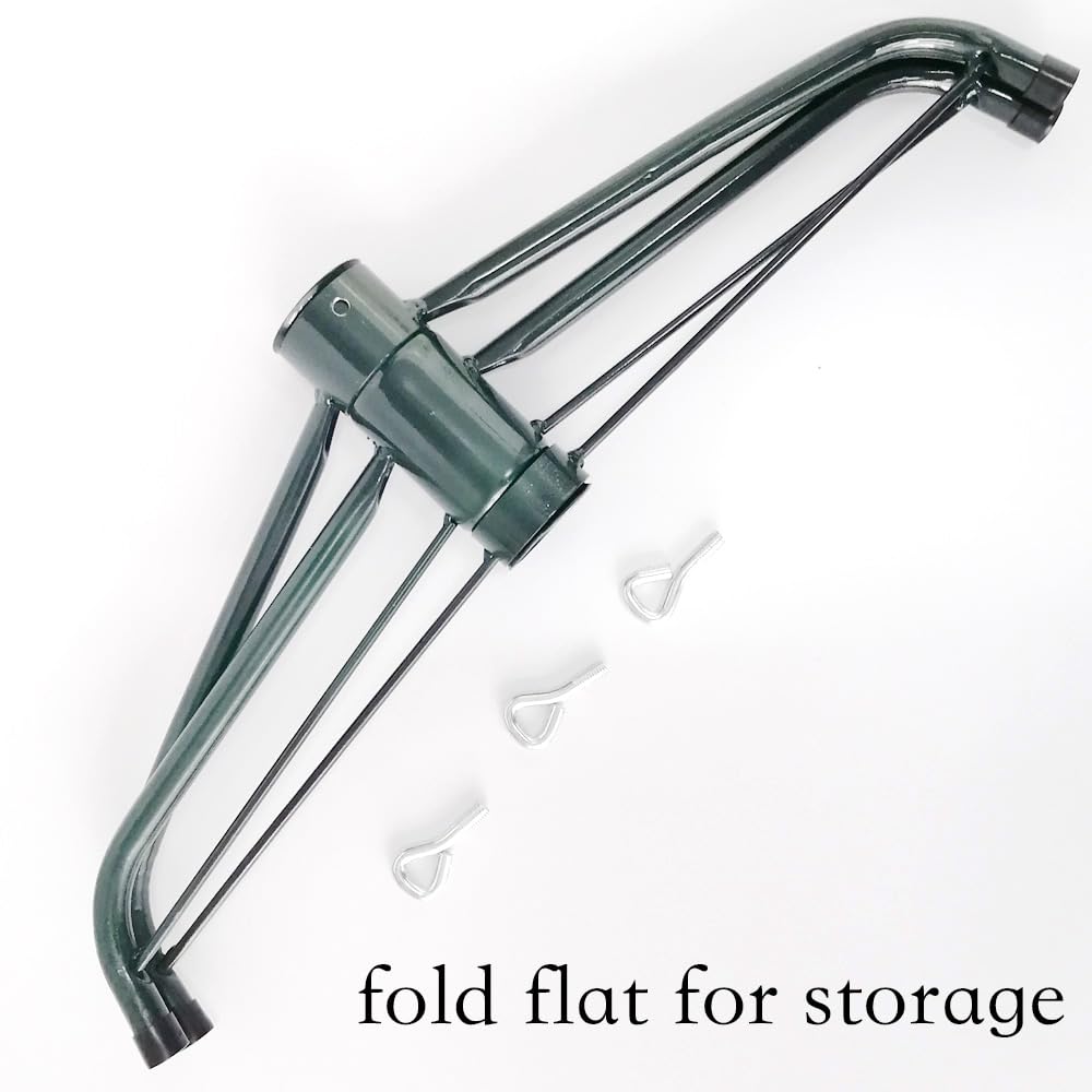 EasyBravo Christmas Tree Stand for 4 to 6 Foot Trees, Fits 0.75-1.25 Inch Pole EasyBravo