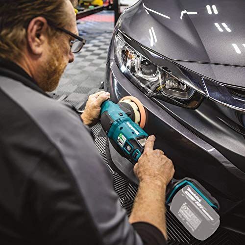 Makita XOP02Z 18V LXT® Lithium-Ion Brushless Cordless 5" / 6" Dual Action Random Orbit Polisher, Tool Only Makita