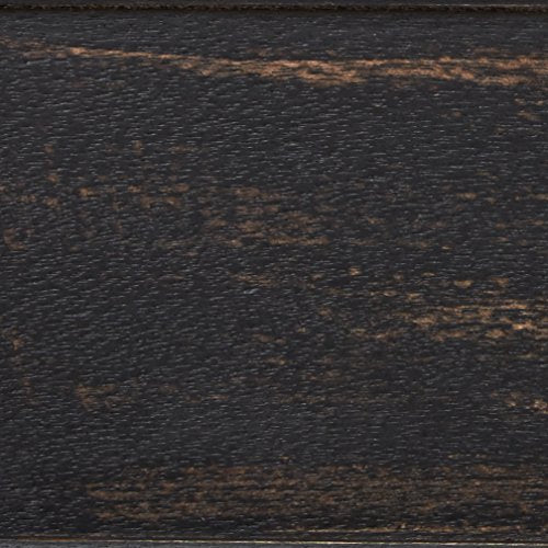 Signature Design by Ashley Gavelston Rustic Sofa Table with 4 Drawers and Lower Shelf, Weathered Black Signature Design by Ashley