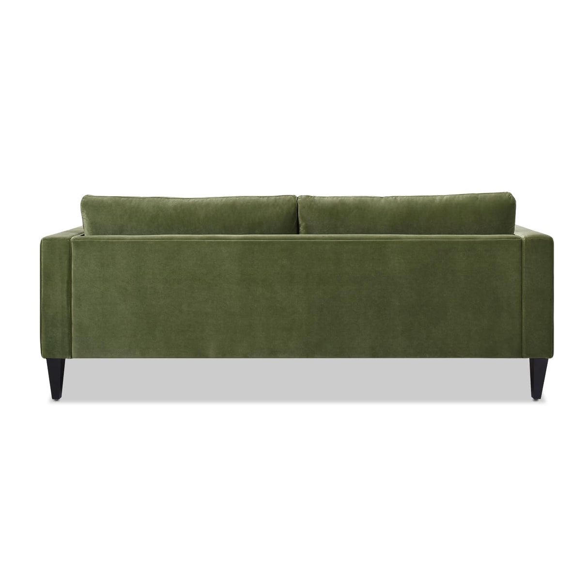 Jennifer Taylor Home Nicholi Lawson Velvet Loose Back Sofa - Olive Green, Modern & Contemporary Jennifer Taylor Home