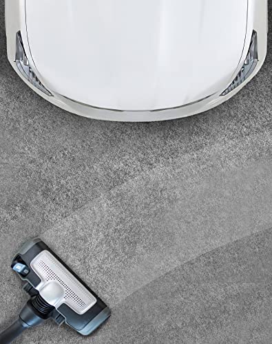 QWORK Oil Absorbing Pad Garage Floor Mats, Over Large 8.5' x 6' Reusable/Washable Oil Spill Mat Parking Mats, Protect Floor from Drips, Stainls, Spills & Splashes, Black, 1 Pack QWORK