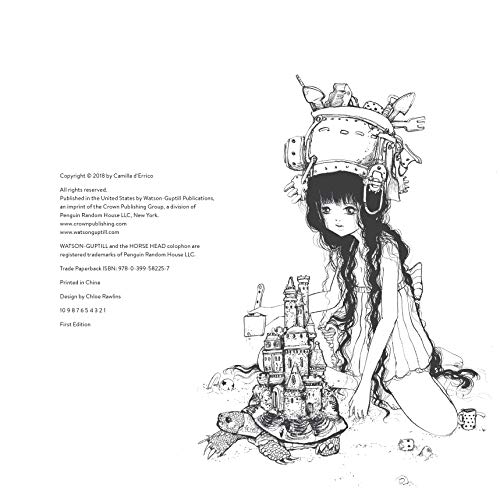 Pop Manga Mermaids and Other Sea Creatures: A Coloring Book Watson-Guptill