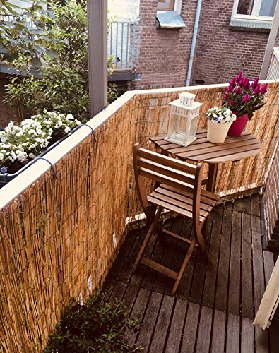 MGP Natural Reed Fence, 4'H x 14'L MGP