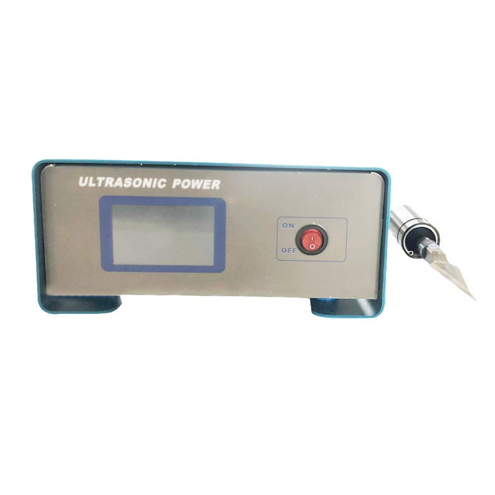 MXBAOHENG Handheld Ultrasonic Cutting Machine Lab Industrial Ultrasonic Cutter for PVC PE Acrylic 500W 19-26KHZ (US Plug) MXBAOHENG