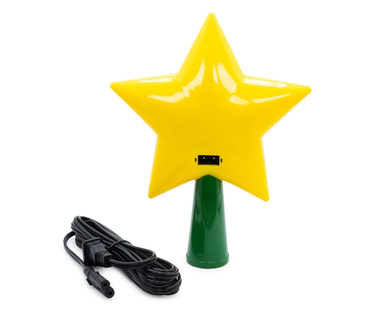 Tree Topper Mario Super Star Gen 2 Plug in Light Up Christmas Tree Topper