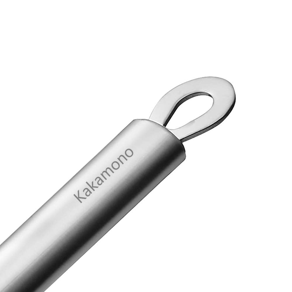 Kakamono Carving Fork, Meat Fork, 12 Inch Cooking Fork, Stainless Steel BBQ Fork, Long Metal Chef Pro Kitchen Forks for Barbecue, Serving, Cooking, Grilling, Roasting Kakamono