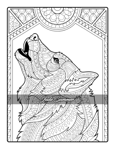 Amazing Dogs Coloring Book: Beautiful Dogs, Adorable Puppies, and Relaxing Designs for Adults and Teens WoodArtSupply