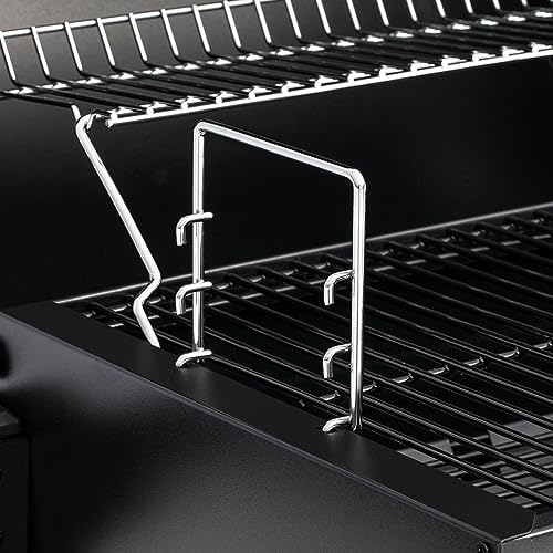 Royal Gourmet CD1519 Tabletop Charcoal Grill with Warming Rack, Potable Charcoal Grill with 303 Sq. In Cooking Area for for Outdoor Camping and Picnic Grilling, Black Royal Gourmet